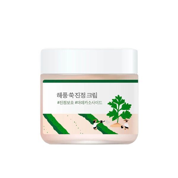 Крем успокаивающий с полынью Round Lab Mugwort Calming Cream, 80мл